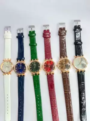 Часы наручные женские CK кварцевые с мягким ремешком, для девочек-подростков, с датой и временем